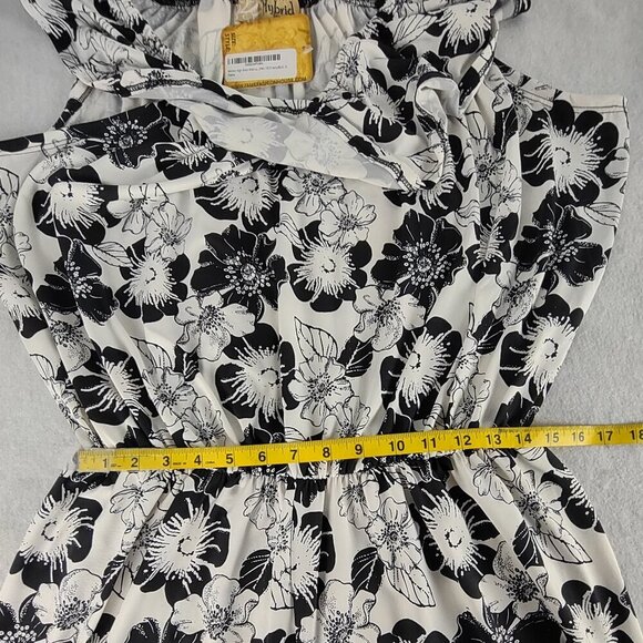 Hybrid & Company Off Shoulder High Waist Romper Wide Leg Jumper Size 3X (NWT) - Picture 11 of 12